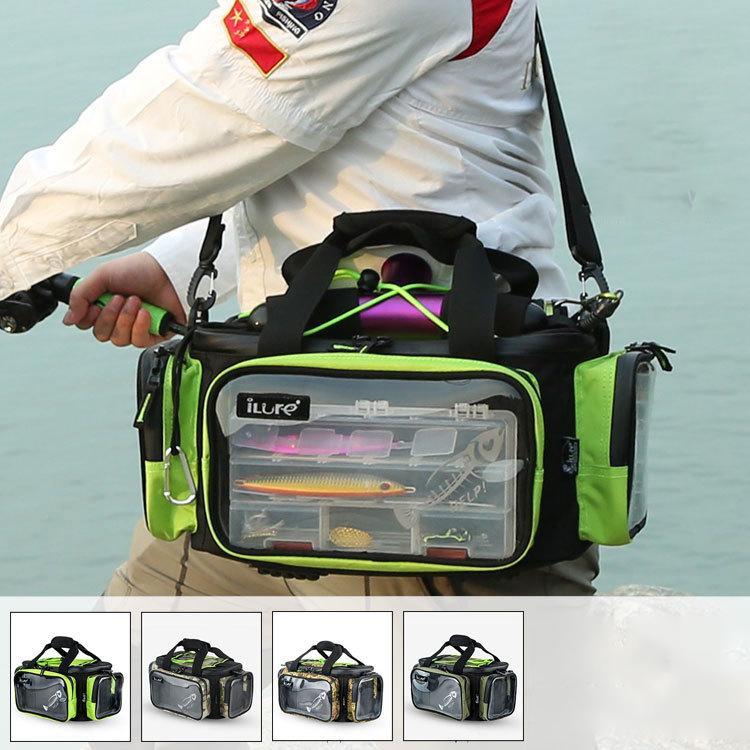 ルアーバッグ フィッシングバック コンパクト 釣りバッグ 防水 手提げ