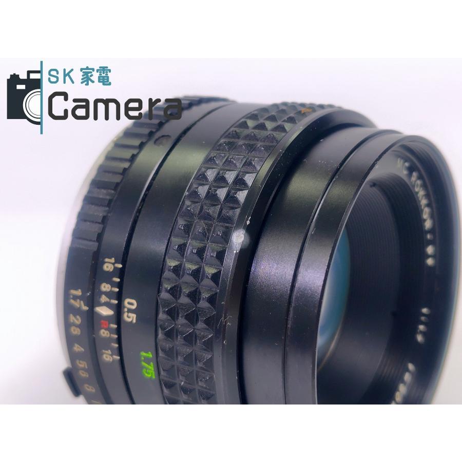 MINOLTA MC ROKKOR-PF 50mm F1.7 ミノルタ : SK家電 ヤフー