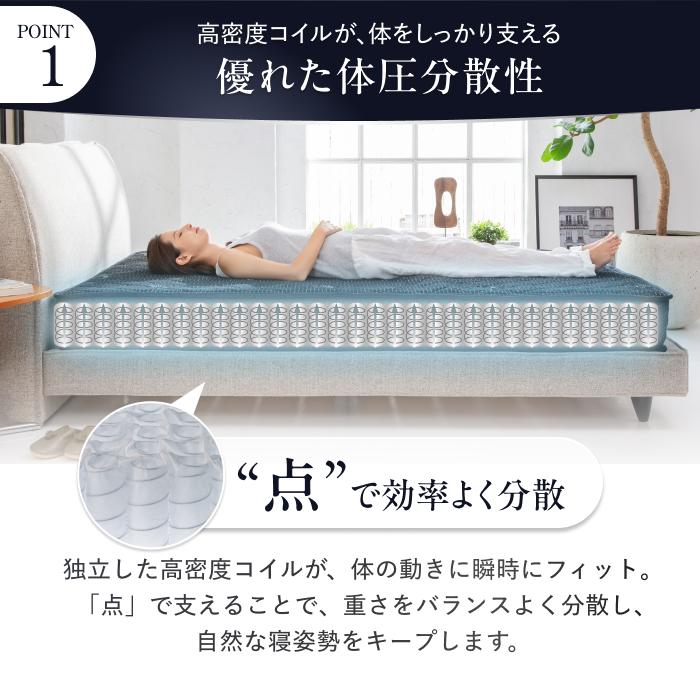 GOKUMIN 寝る整体マットレスGOKUMIN マットレス セミダブル プレミアム
