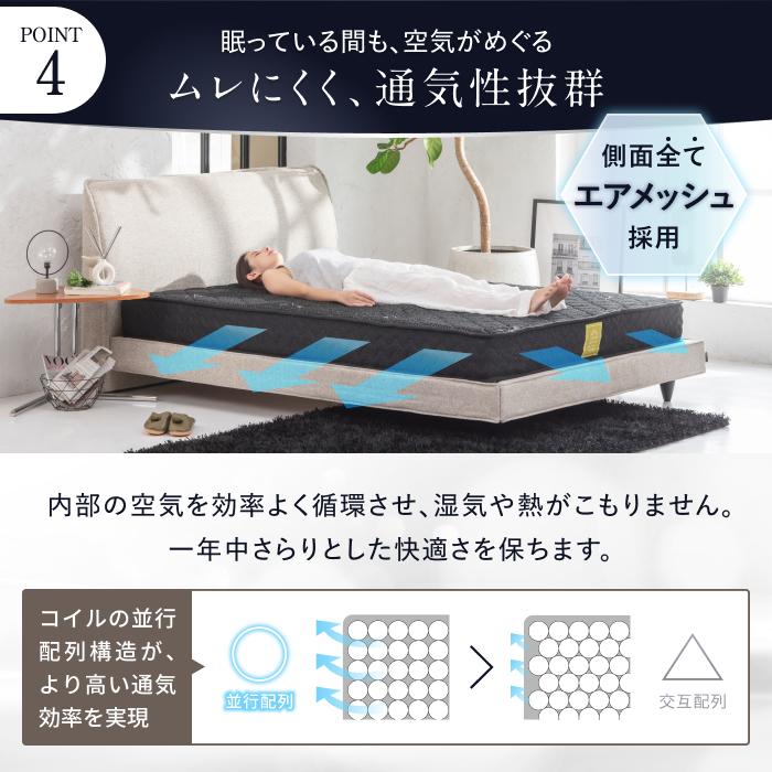 GOKUMIN 寝る整体マットレスGOKUMIN マットレス セミダブル プレミアム