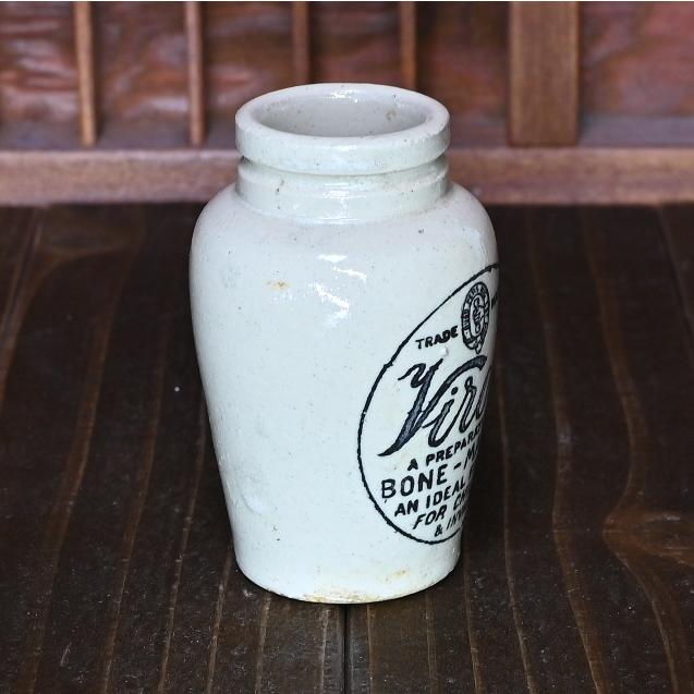 VIROL ヴァイロール 陶器ボトル Mサイズ 「骨握り」 イギリス