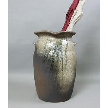 傘立て 陶器 おしゃれ 信楽焼 かさたて 和風 傘入れ モダン つぼ型