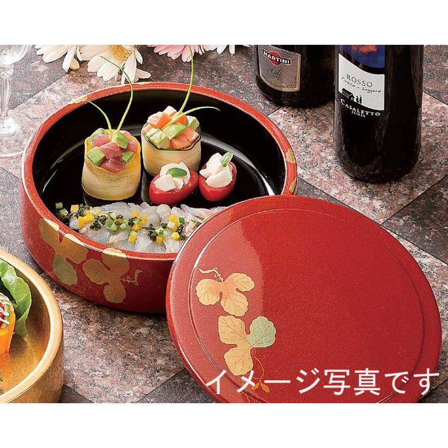 寿司桶 DX特上蓋付 二色金箔 1人用 業務用 日本製 手巻き寿司 海鮮