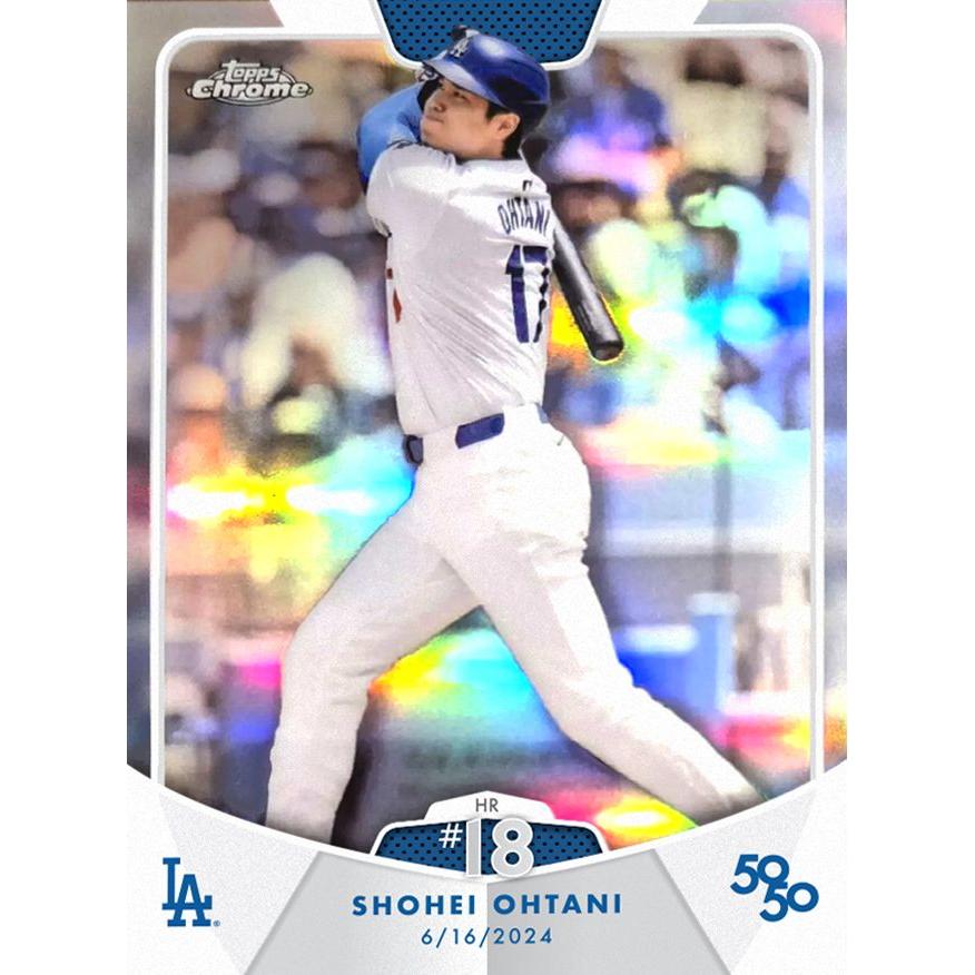 Topps 2024 Topps 50/50: Shohei Ohtani 大谷翔平 10パック入り 未開封