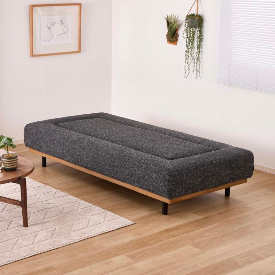 3人掛けソファ グラード ベースL（ウッドベース有）SEランク／木