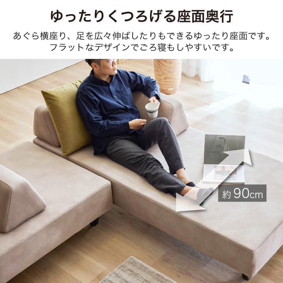 2人掛けソファ リアン160 ベース GY (配送員設置) : 島忠・ホームズ