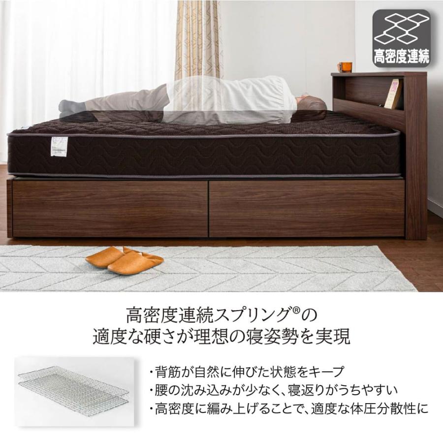 フランスベッド（FRANCEBED） セミシングルマットレス ハイジェニック