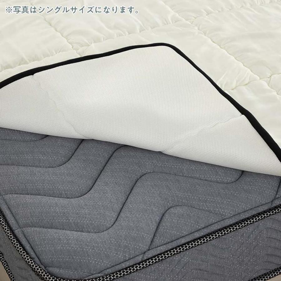 SIMMONS（シモンズ） ベッドパッド ラグジュアリーコンポブラック