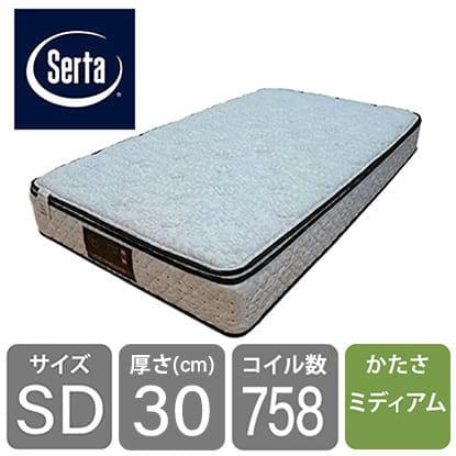 サータぺディック サータ Serta マットレス セミダブル ベッド用