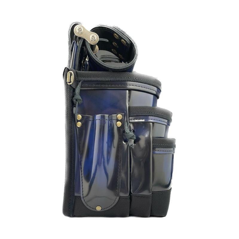 KNICKS(ニックス) ADV-301DDX-BL アドバンガラス革腰袋 青 ブルー