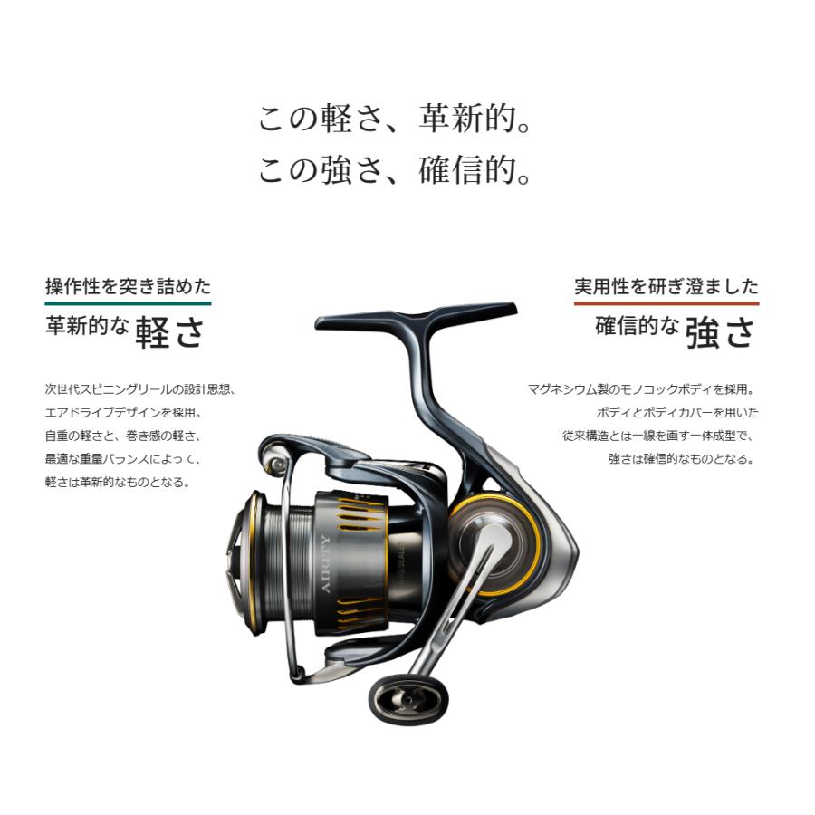 DAIWA（ダイワ） '23 AIRITY(エアリティ) LT 2500S-DH (スピニング