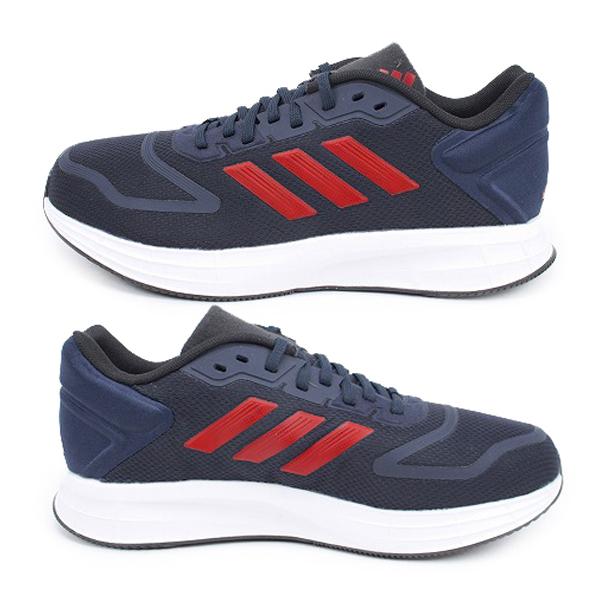 adidas（アディダス） ランニングシューズ スニーカー ネイビー/レッド