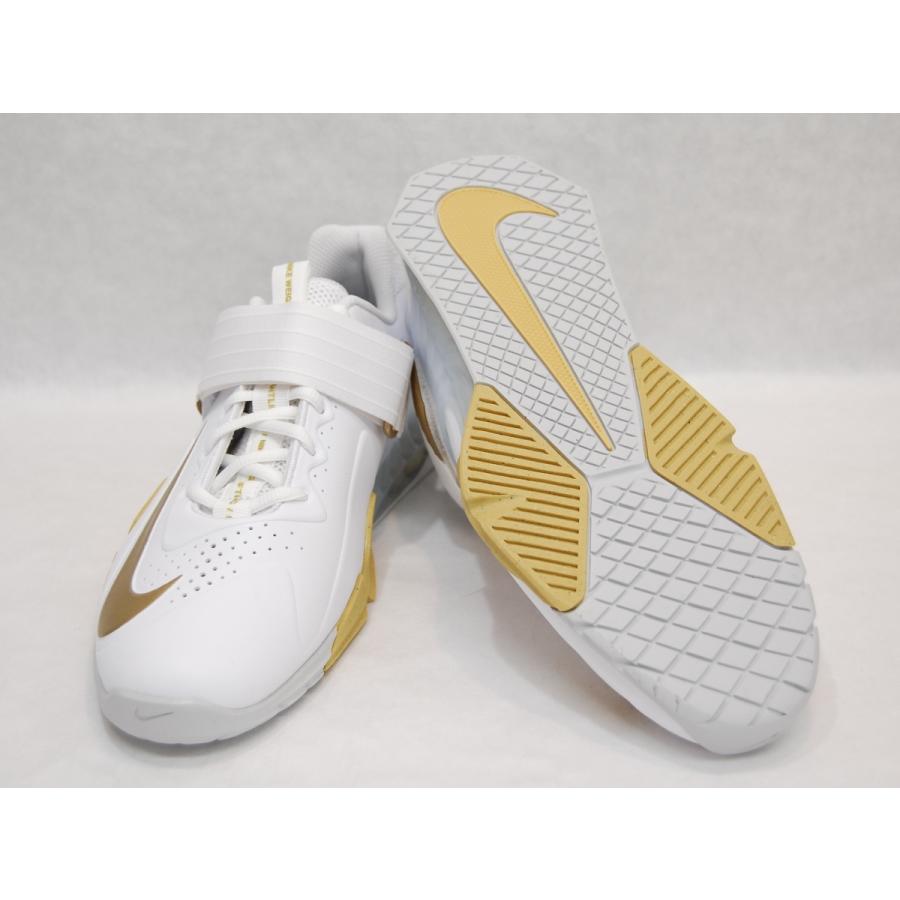 NIKE（ナイキ） NIKE Savaleos White/Wolf Grey/Metallic Gold