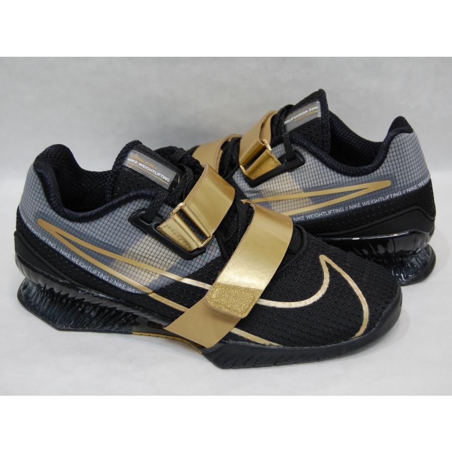 NIKE（ナイキ） NIKE Romaleos 4 Black/Gold ロマレオス 4 ブラック