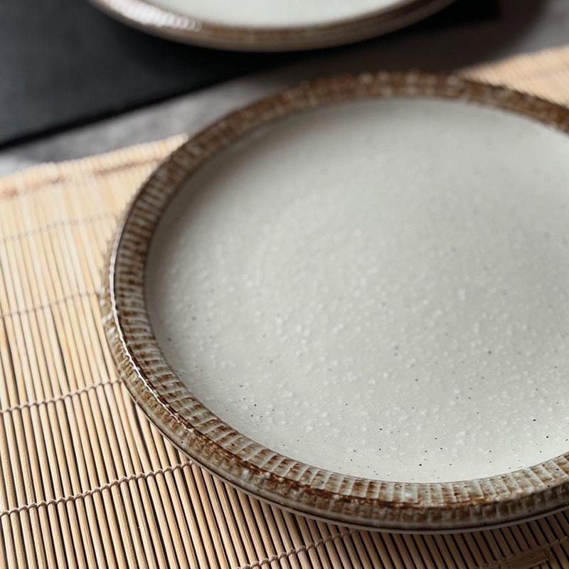 食器セット 渕錆粉引 大皿 5枚セット 送料込み 和食器 お皿セット