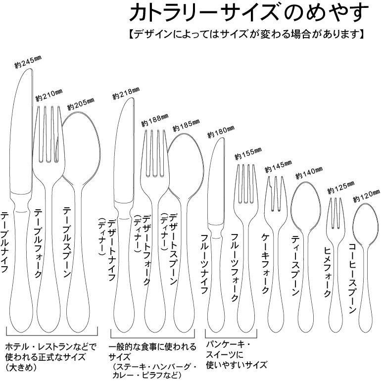 カトラリーセット ナイフフォークスプーン 1人用 5本組 ジィーン 箱入