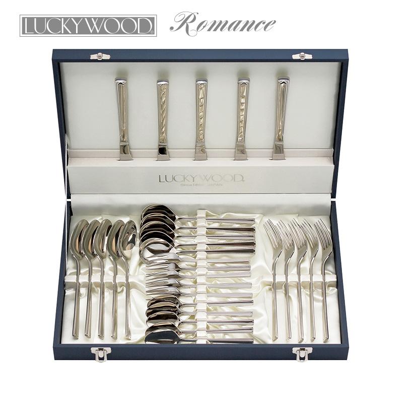 LUCKY WOOD（ラッキーウッド） カトラリーセット ナイフ フォーク