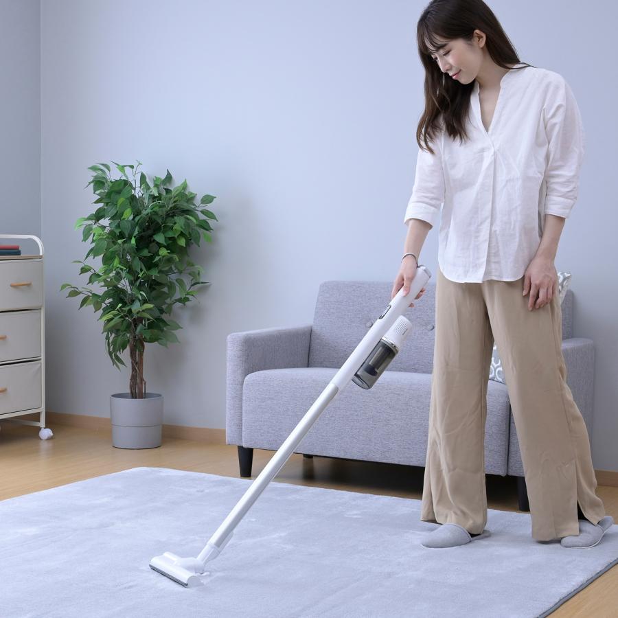 山善（YAMAZEN） 掃除機 軽量コードレス スティッククリーナー