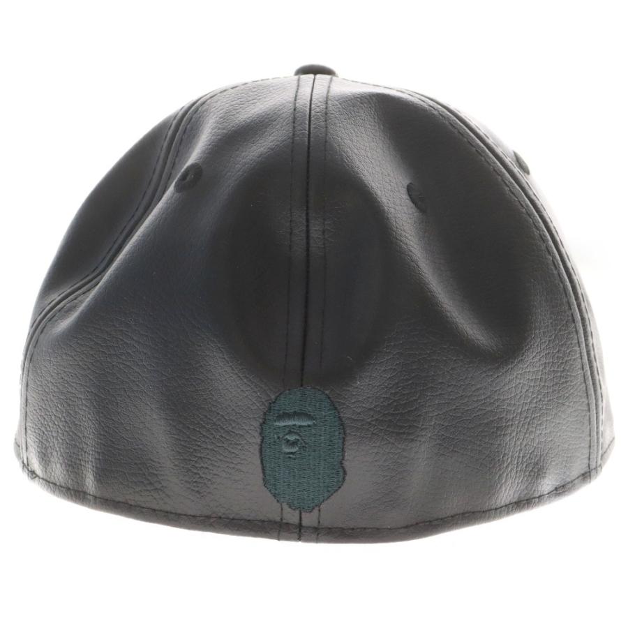 A BATHING APE（アベイシングエイプ） ×New Era 59Fifty Leather Cap