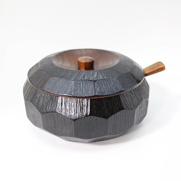 おひつ ひつまぶし 器 飯櫃 木製 漆塗り 亀甲彫 くり抜き 7.0 2合 和