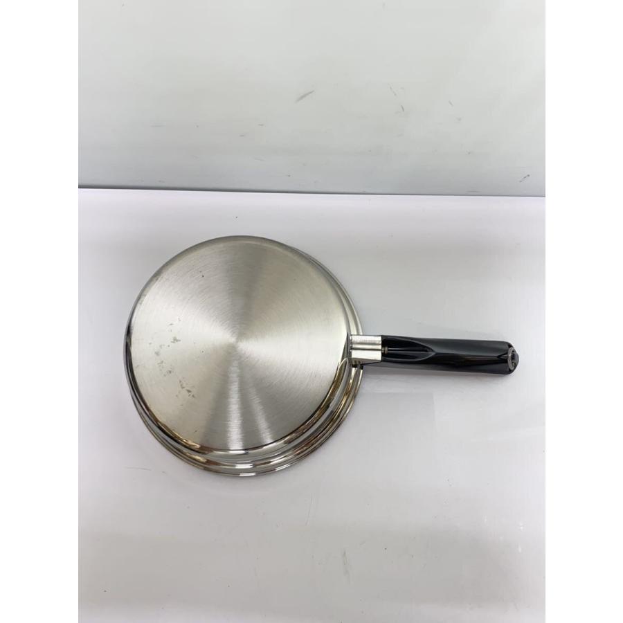 Amway◇鍋/サイズ:22cm/シルバー/片手鍋/queen/ソースパン/USA製