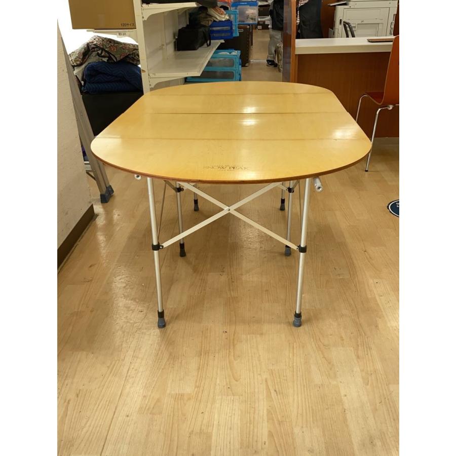 snow peak◇テーブル/フォールディングテーブルオーバル/折りたたみ