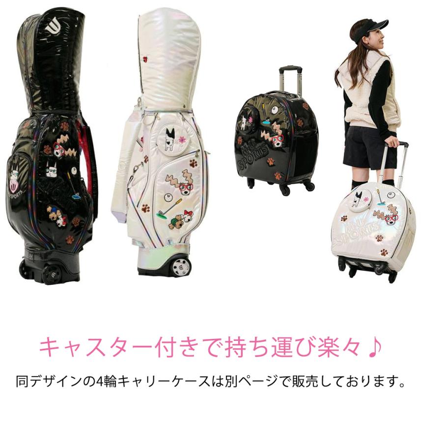M・U SPORTS MU SPORTS MUスポーツ ゴルフバッグ レディース 2輪