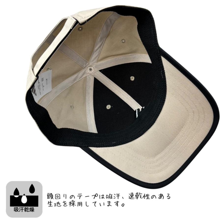 adidas（アディダス） キャップ 帽子 刺繍ロゴ ゴルフ ベースボール