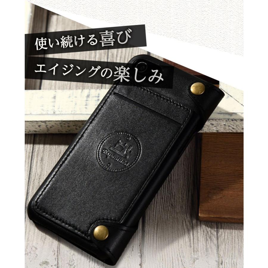 iPhone X Xs ケース アイフォン 本革 ウォレットタイプ 手帳型 カバー