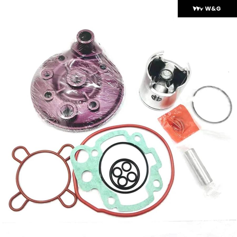 並行輸入品 49MM 90CC ビッグボア シリンダー キット ヘッド