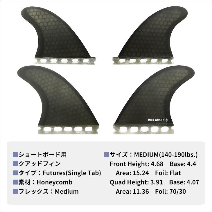 CAPTAIN FIN（キャプテンフィン） フィン TYLER WARREN QUAD タイラー