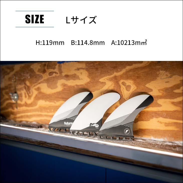 futures.（フューチャー） フィン RTM HEX DHD LARGE ダレン