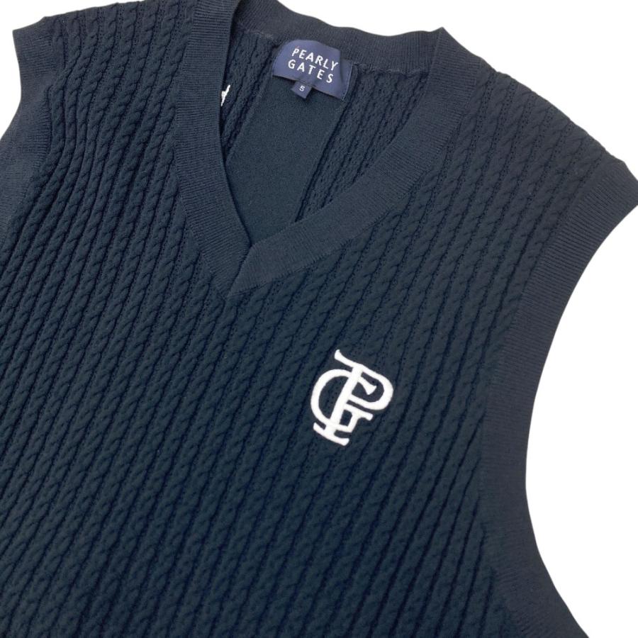 PEARLY GATES パーリーゲイツ 2024年モデル Vネック ニットベスト