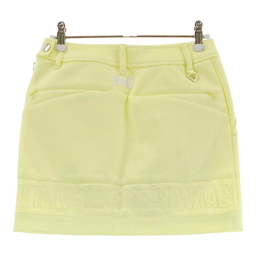 WAAC ワック インナー付 スカート イエロー系 0 ゴルフウェア