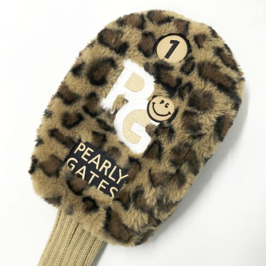 PEARLY GATES パーリーゲイツ ボア ヘッドカバー 5点セット ヒョウ柄