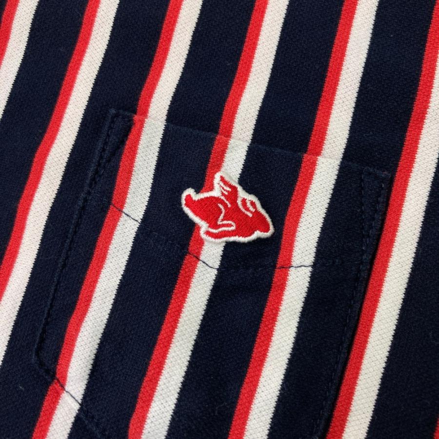 PEARLY GATES（パーリーゲイツ） 長袖シャツ ボタンダウン ストライプ