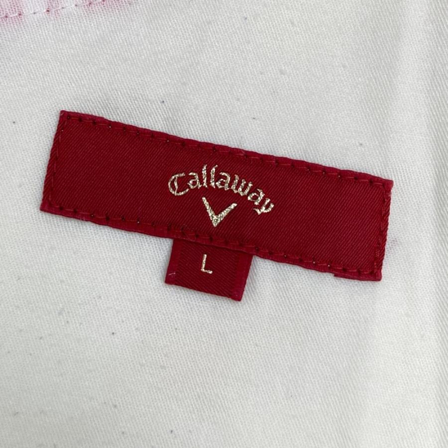 CALLAWAY キャロウェイ レッドレーベル ハーフパンツ ロープ柄 レッド