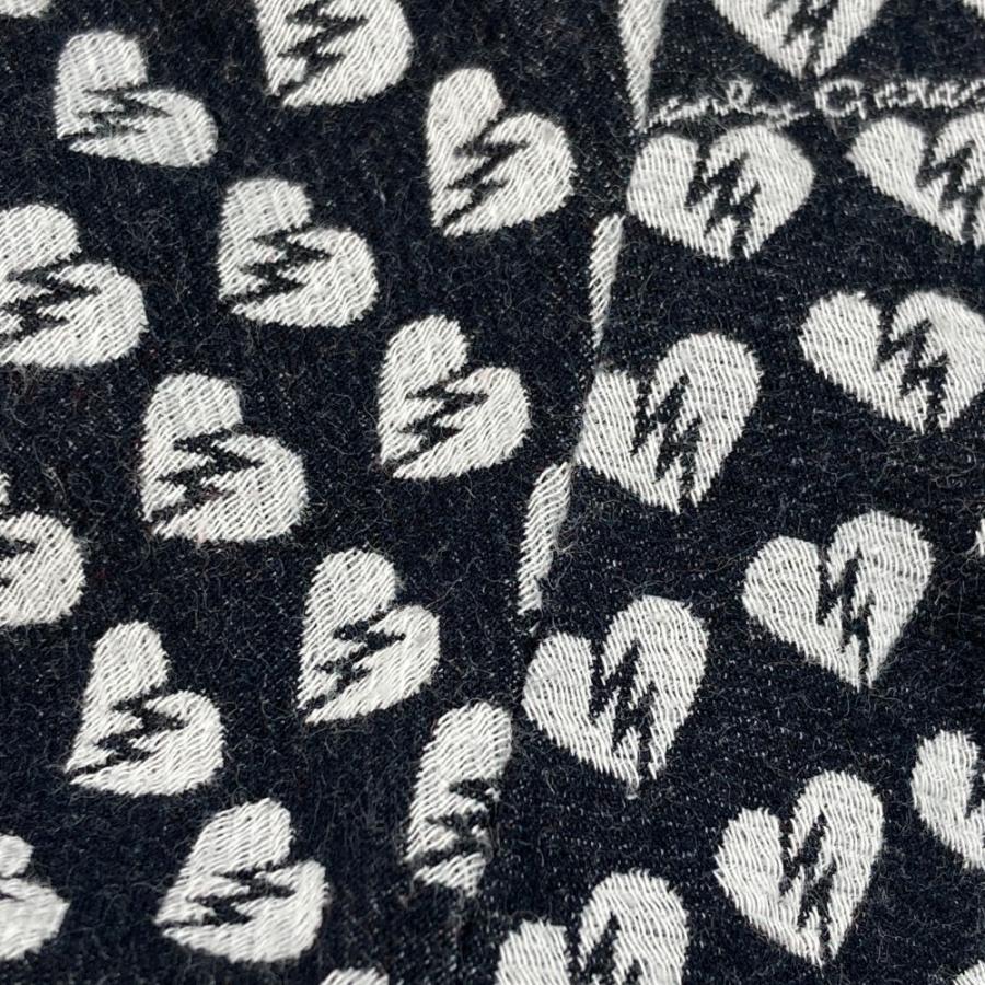 PEARLY GATES（パーリーゲイツ） パンツ ハート柄 ブラック系 4 ゴルフ