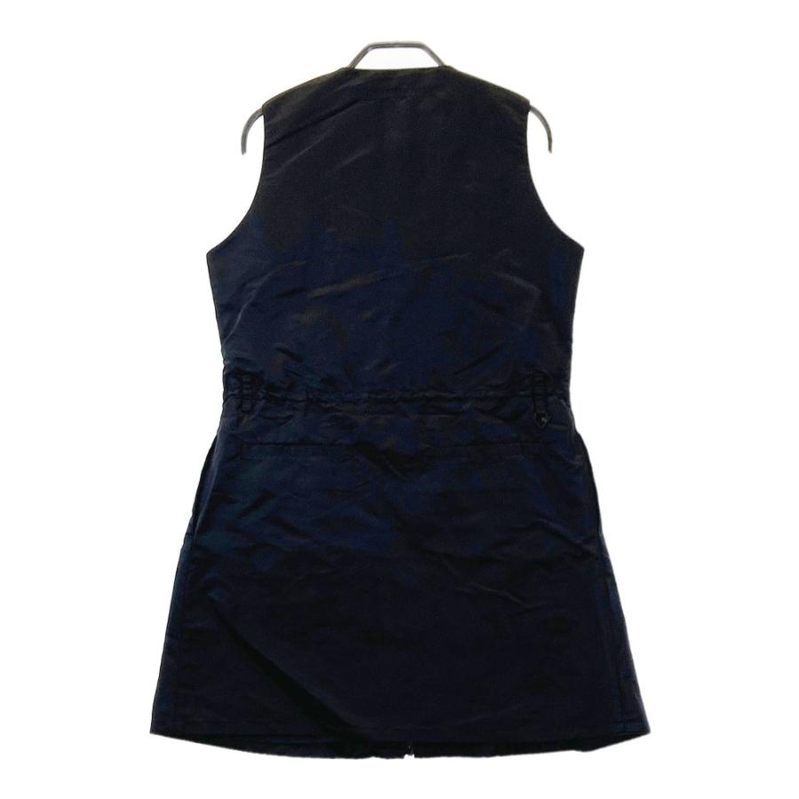 WAAC 【新品】WAAC ワック ノースリーブ ジップワンピース ブラック系