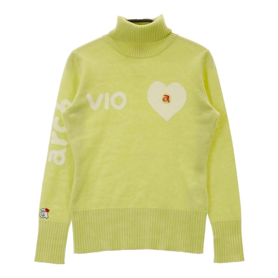 ARCHIVIO アルチビオ カシミヤニット セーター グリーン系 36 ゴルフ