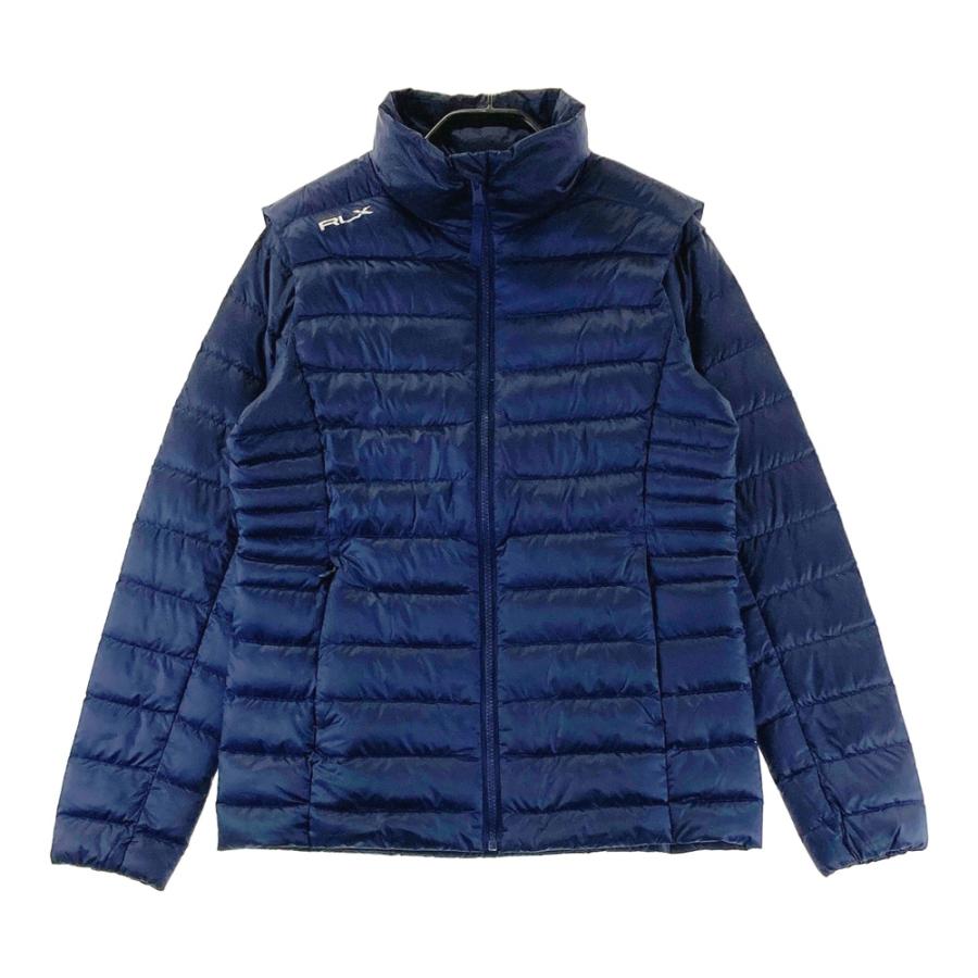 RLX ラルフローレン ダウン ジップジャケット ネイビー系 S ゴルフ