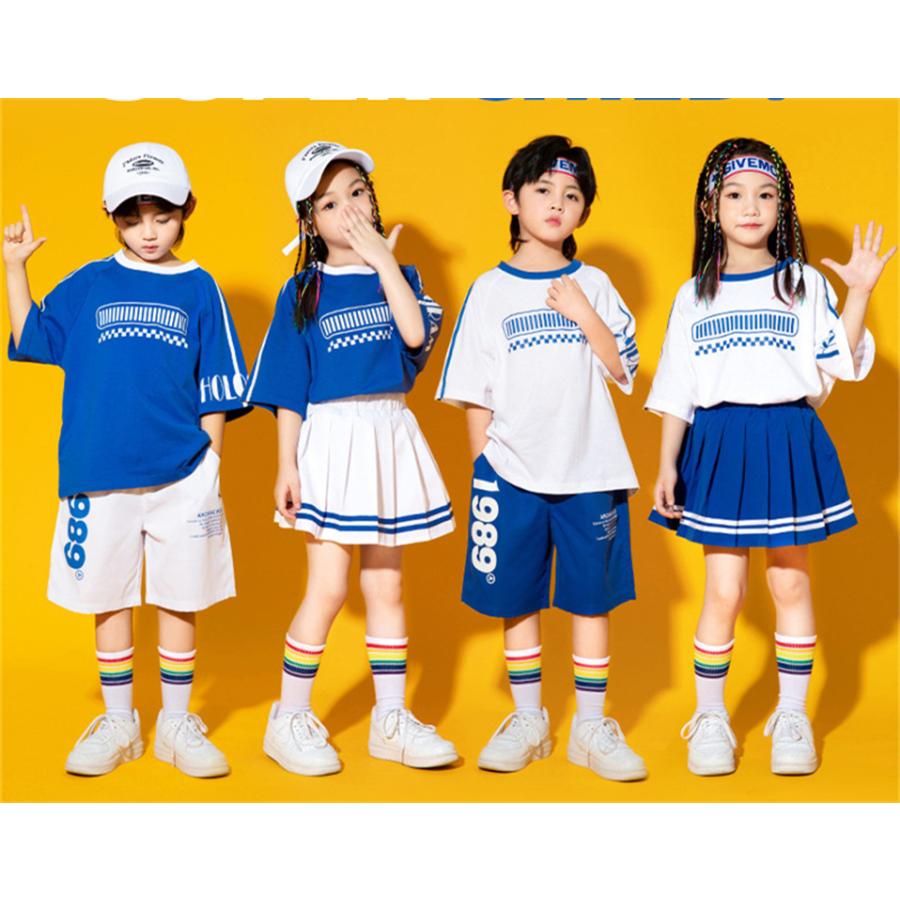 キッズダンス チアダンス スカート チアリーディング衣装 チア ダンス