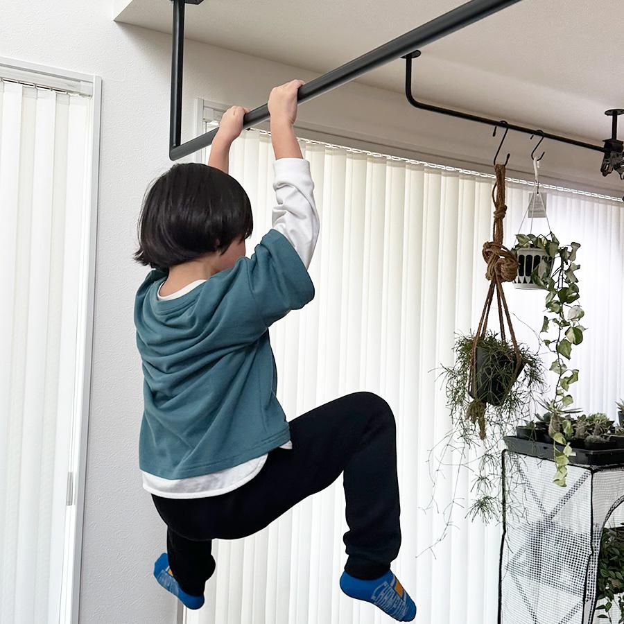 懸垂バー アイアングリップハンドル 耐荷重100kg | SULK 国産 サイズ