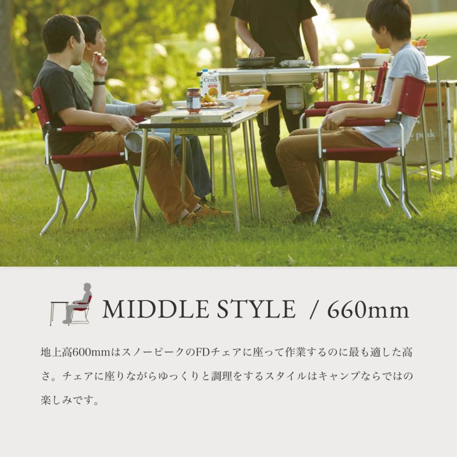 snow peak（スノーピーク） アイアングリルテーブル 660脚セット