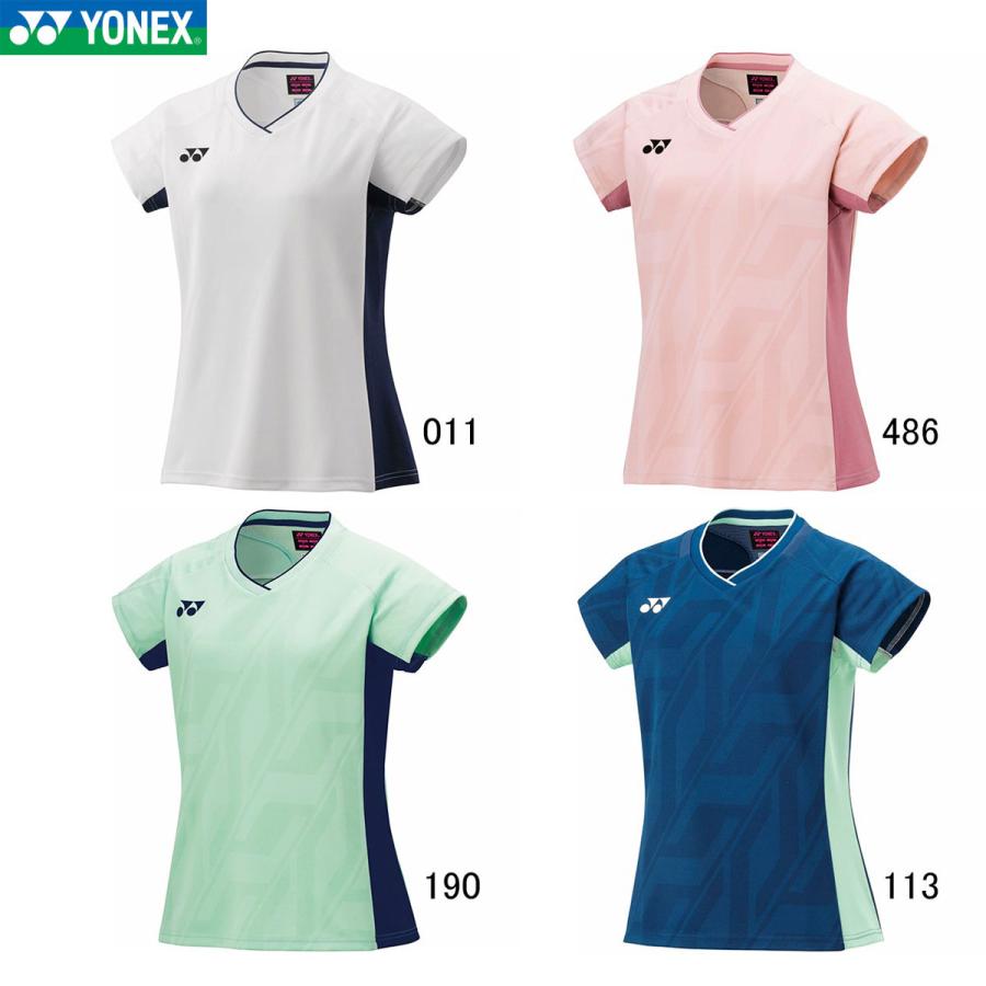 YONEX バドミントン ゲームシャツ L ホワイト NTT限定モデル YONEX