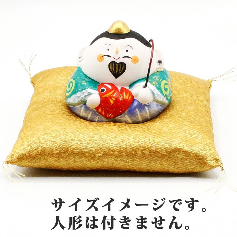 幸運を引き寄せる 金の座布団 大サイズ ざぶとん ザブトン ゴールド