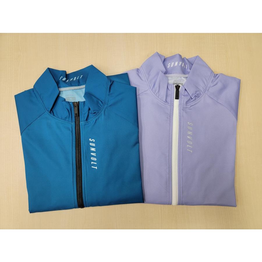 スリムウィンドブレーカー［セルリアンブルー］ : サンボルト ヤフー店