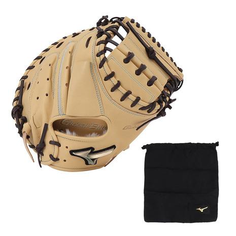 MIZUNO（ミズノ） （キッズ）少年軟式用グラブ 捕手用 野球グローブ