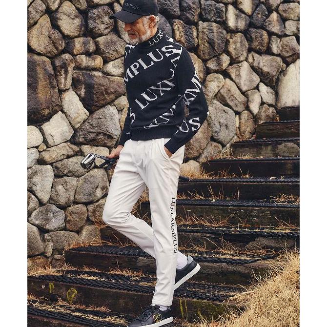 LUXE AKM PLUS リュクスエイケイエムプラス ゴルフ 総柄ロゴモック