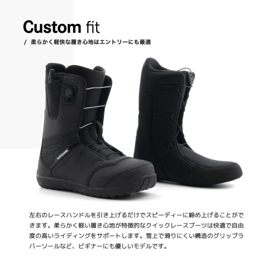 スノーボード ブーツ クイックシューレース メンズ レディース 幅広 甲